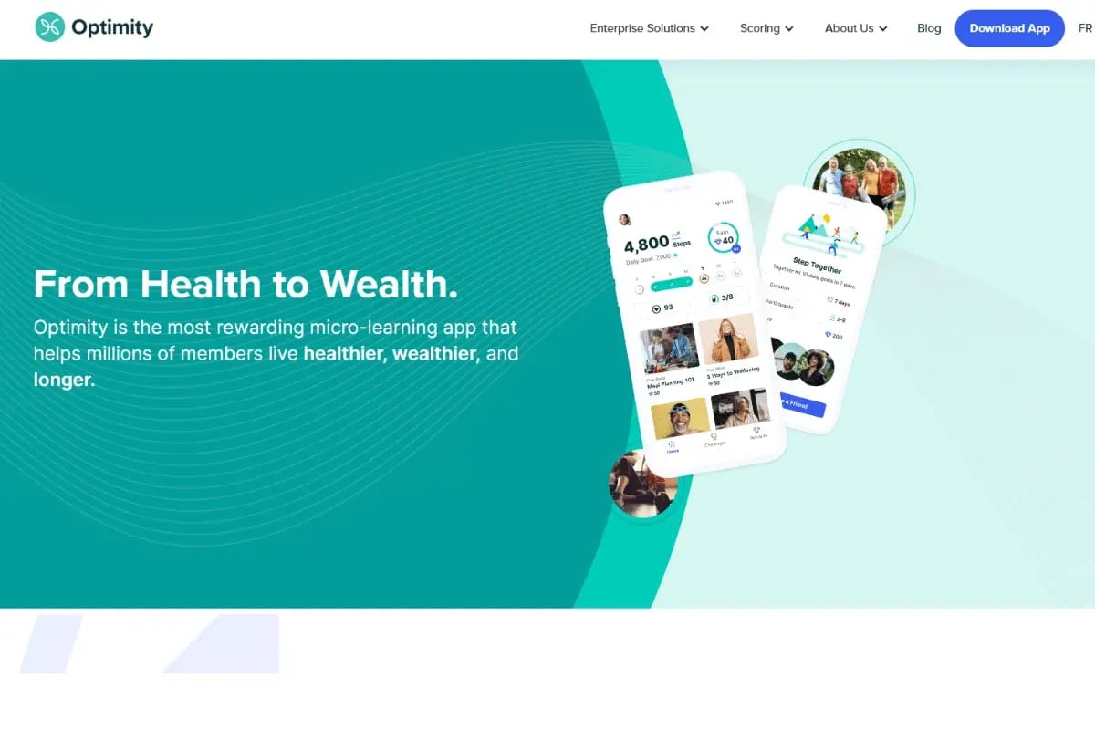 Optimity Homepage