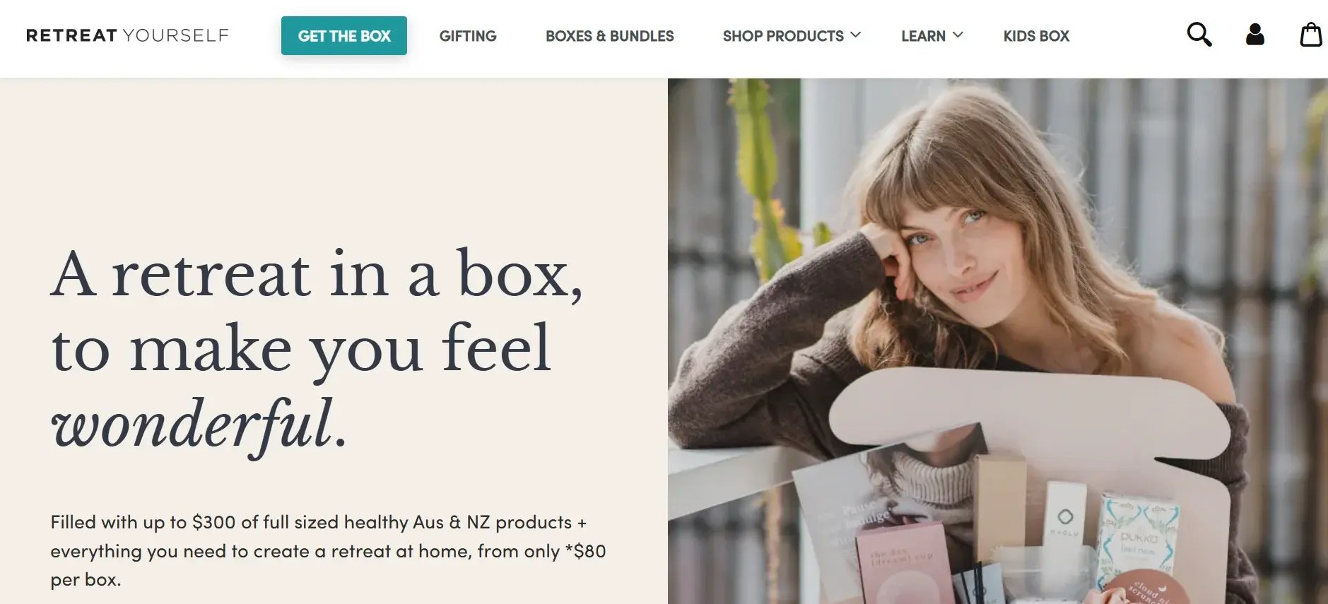 Retreat Yourself Homepage